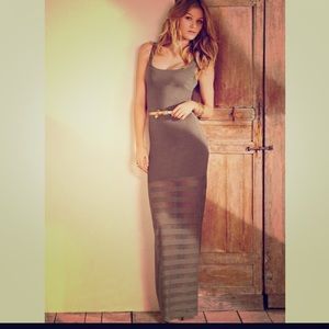 Victoria's Secret Sheerbottom Maxi dress