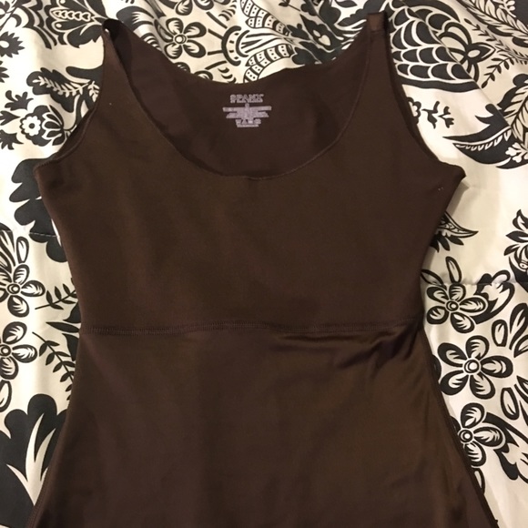 Spanx "Trust Your Thinstincts" Tank Top SM brown