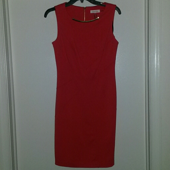 Fitted Calvin Klein Dress