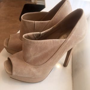 Jessica Simpson Peep Toe Booties