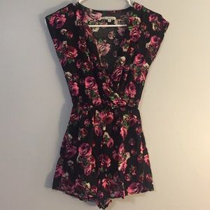 Floral romper!