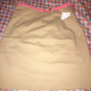 Beige skirt