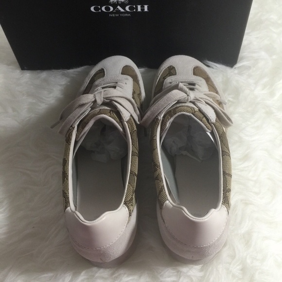 Coach Signature Sneakers - Picture 2 of 4
