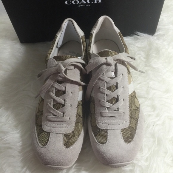 Coach Signature Sneakers - Picture 3 of 4