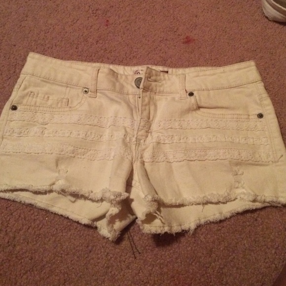 white shorts