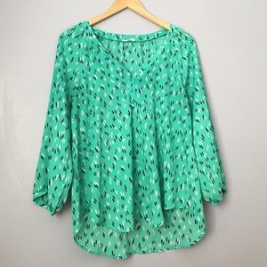 Turquoise Blouse by Lush