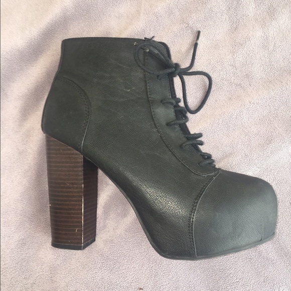 H&M Black Booties