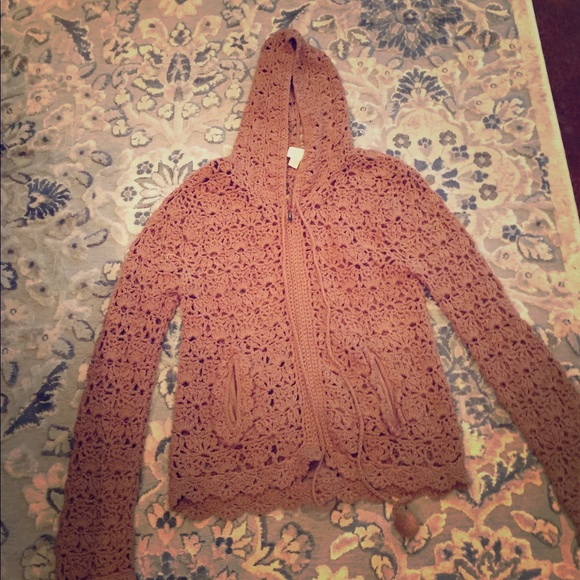 ***Crochet Anthropologie Hoodie***
