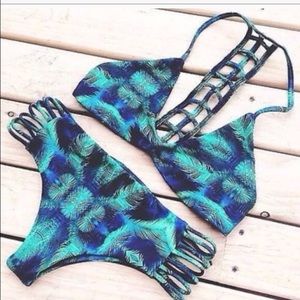 Racerback Bikini Set