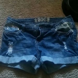 Jean shorts
