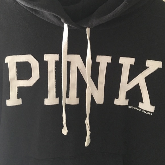 Victoria Secret PINK Hoodie (Black) - Picture 2 of 4