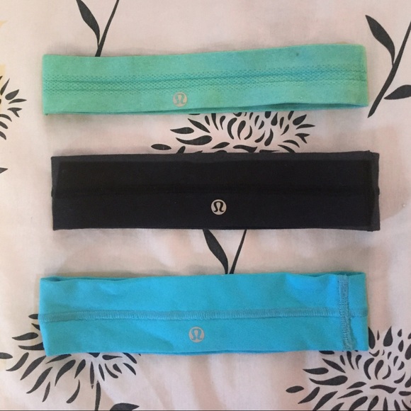 Lululemon Fly Away Tamer Headbands Bundle