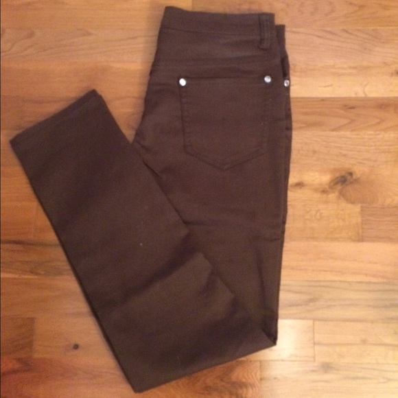 Brown jeggings