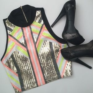 2B Bebe Fun & Colorful Crop Top 🙅🏻