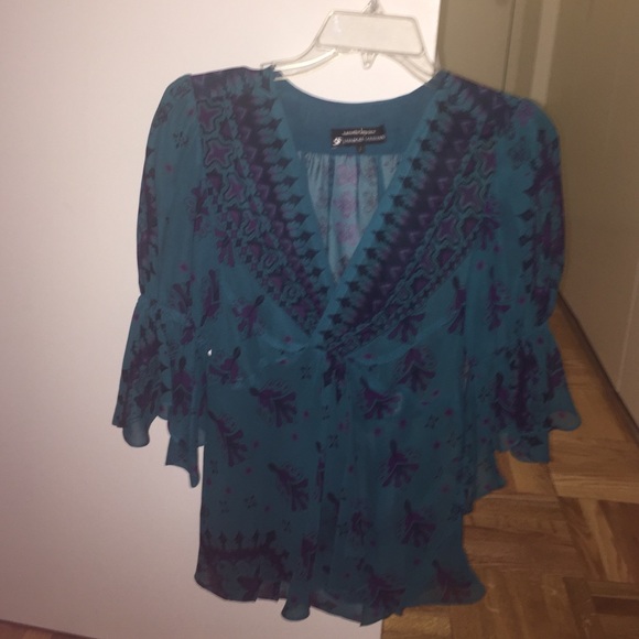 Nanette Lapore for bergdorf silk top