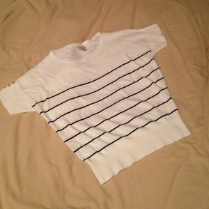 'It's Not All Black and White' top from LOFT