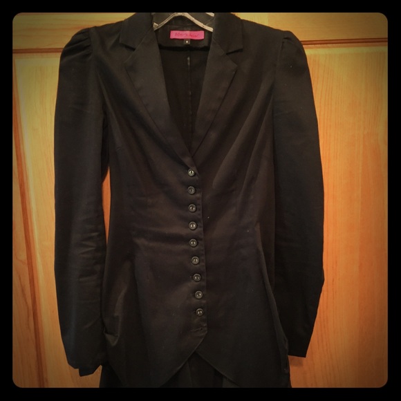 ***Corset back Betsey Johnson Blazer***