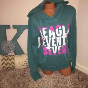 American Eagle Logo Hoodie Large