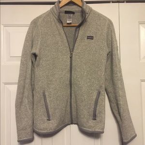 Gray Patagonia Better Sweater Jacket