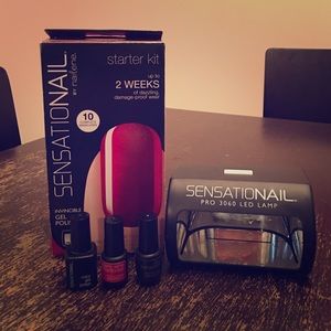 Sensational gel nail polish starter kit