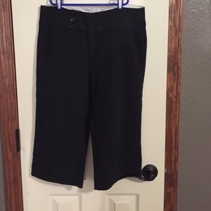 Black capirs dress pants