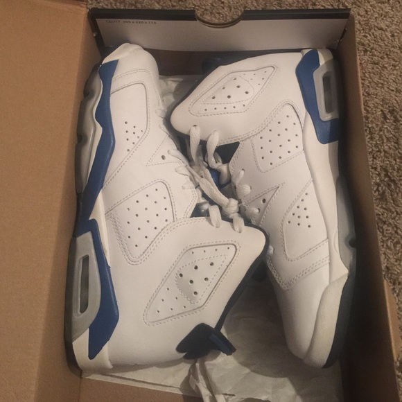 sports blue 6s