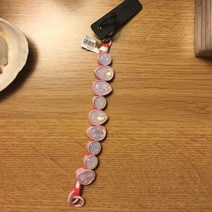 NWT incredible pink iridescent JCrew bracelet!