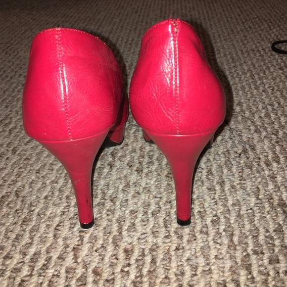Red high heels