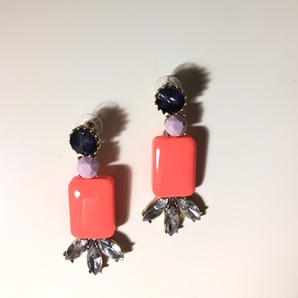 J. Crew statement earrings