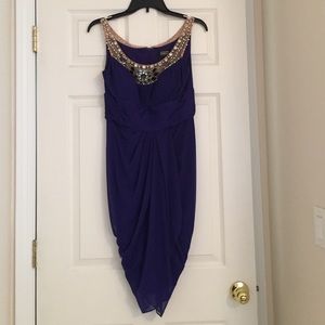 Purple Short Dress