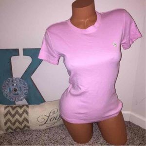 Polo Ralph Lauren Pink Logo Tee Medium