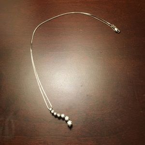 Journey diamond necklace