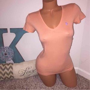 Polo Ralph Lauren Orange Tee XS