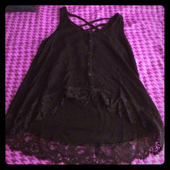 Black Lacey blouse