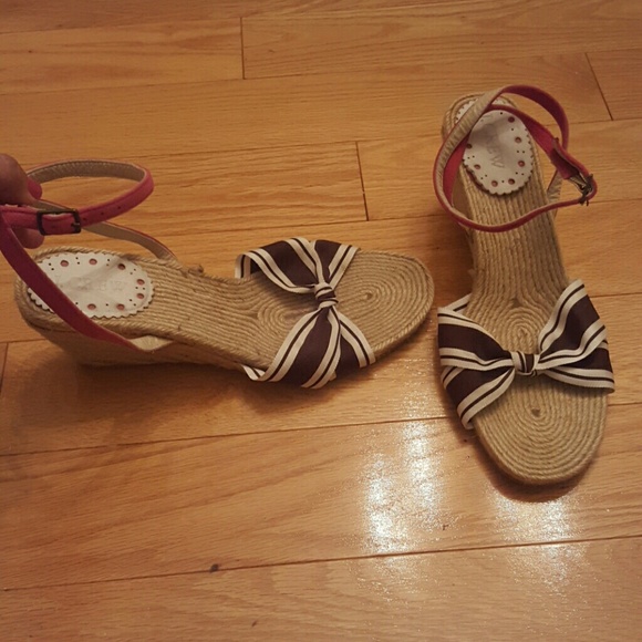 J. CREW Espadrille wedges
