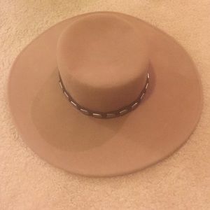 Tan wide brim hat | Nasty Gal