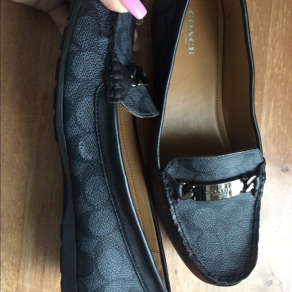 Smoke/Black Olive Loafer Flats