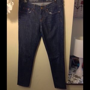 J Crew Toothpick ankle jeans