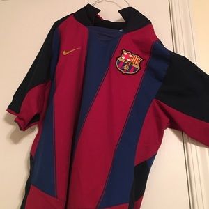 Men's small Nike Barcelona jersey liga bbva