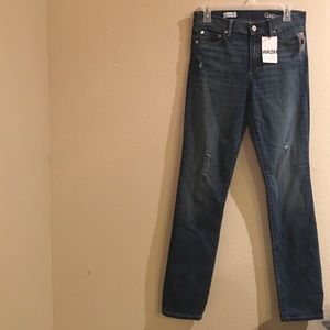Gap 1969 resolution slim straight jeans