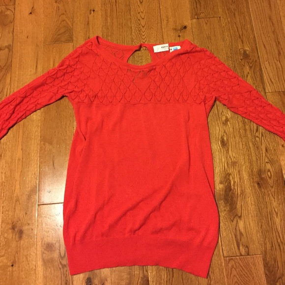Anthropologie lightweight 3/4 length sweater