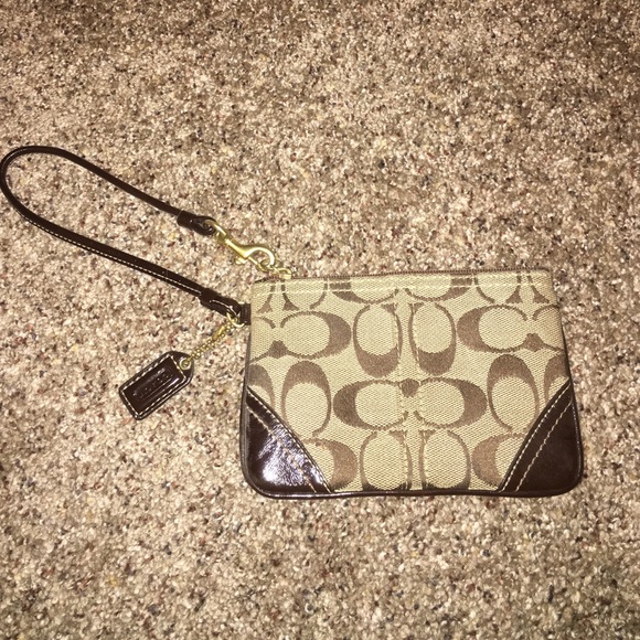Coach wristlet