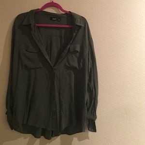 A.N.A Roll tab sleeve shirt