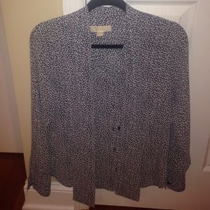 MICHAEL Michael Kors button blouse (small)