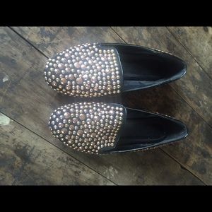 🌙Rose gold studded flats🌙