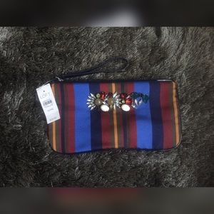 Striped Wristlet by Ann Taylor Loft