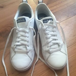 Addidas white sneakers size 9 women's