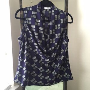 NWOT Calvin Klein cowl neck top