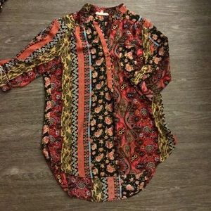 Multi Colored/Patterned Blouse