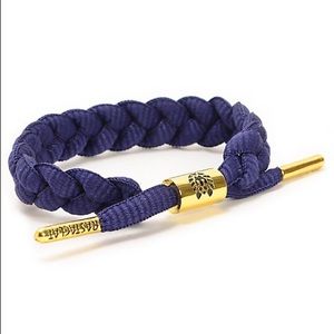 ☯ Rastaclat Navy Blue Braid Bracelet